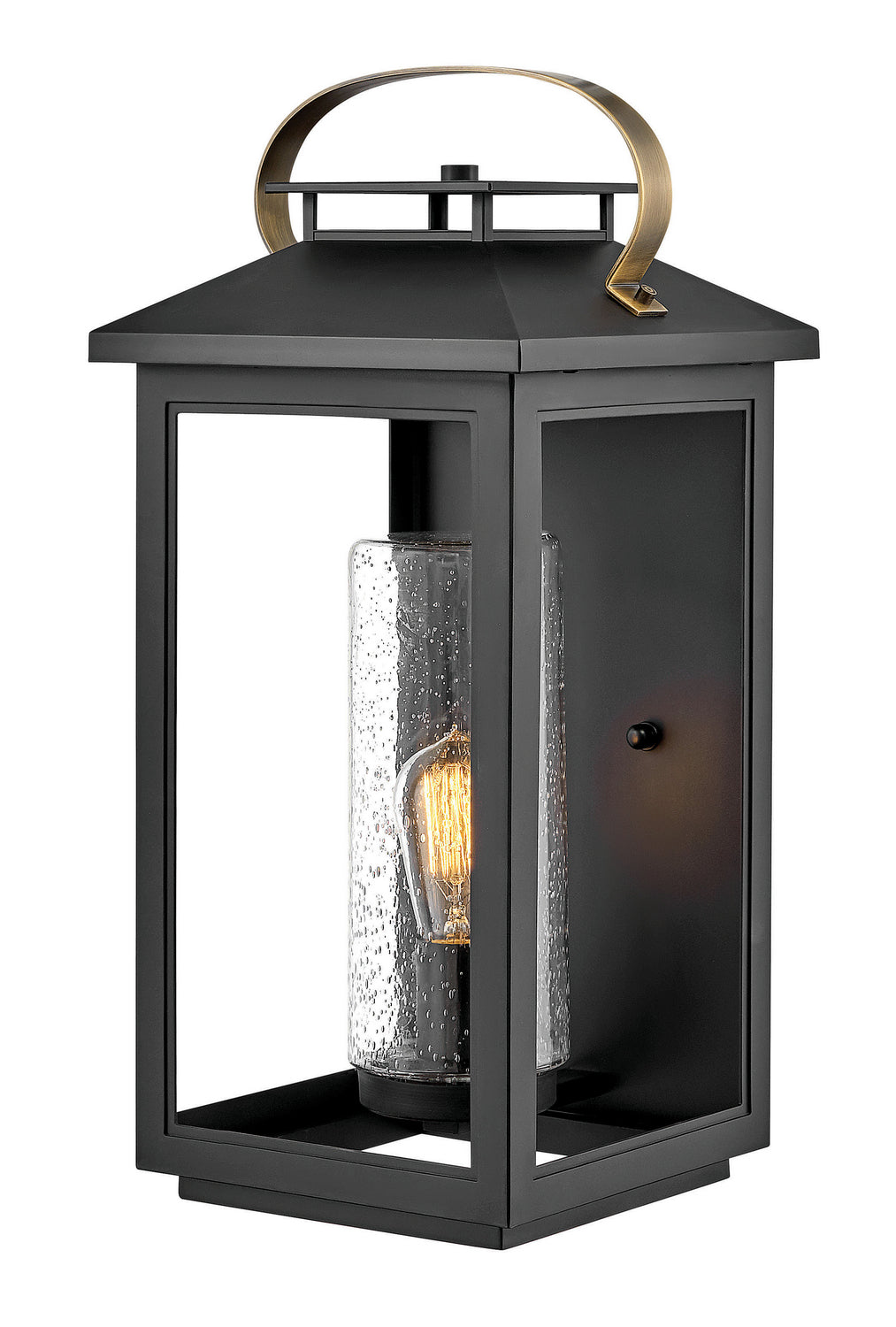 Atwater Black LED Wall Mount Light Fixture - Modern & Energy Efficient for Living Room, Bedroom, or Hallway Lighting