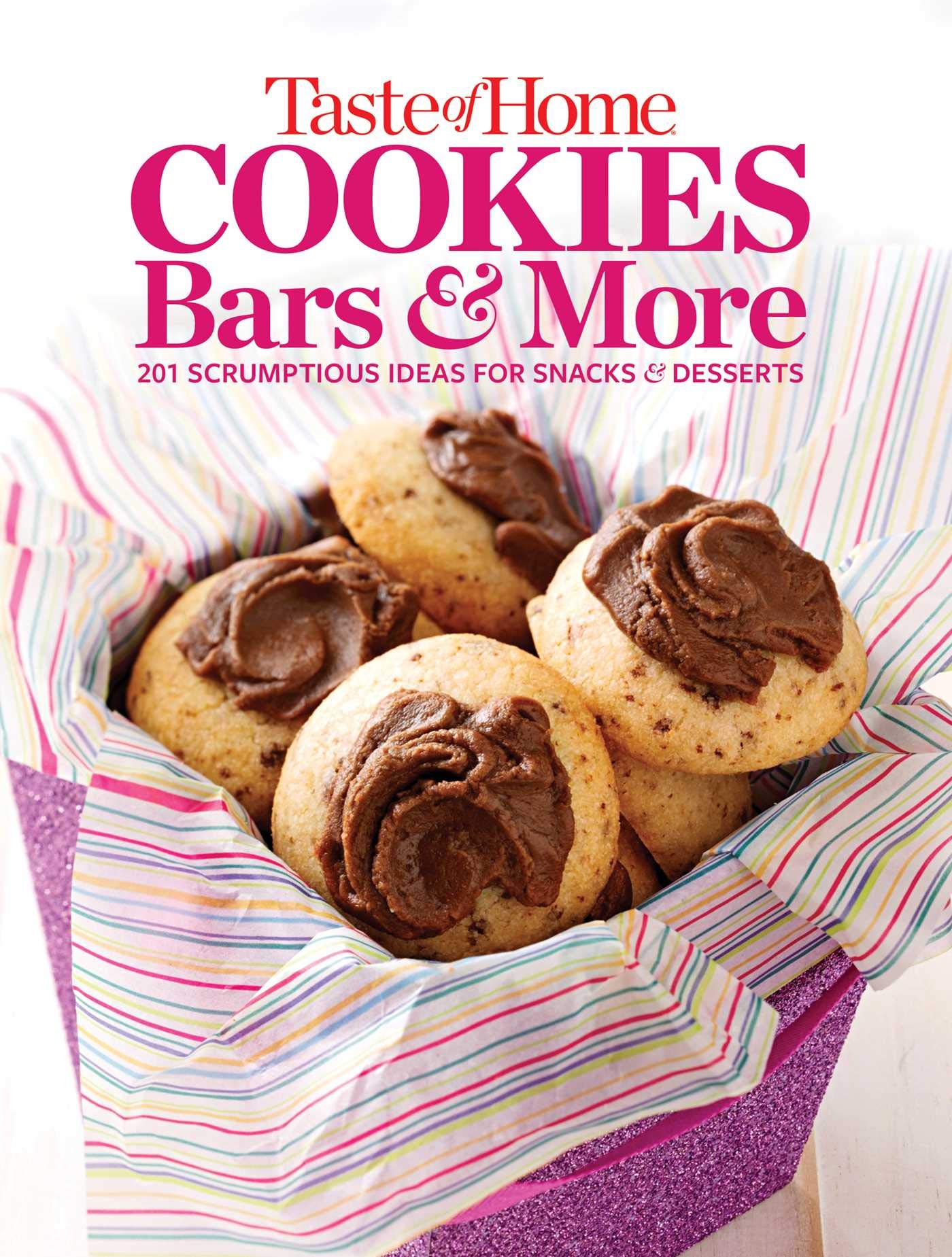 Taste of Home Cookies, Bars & More: 201 Delicious Snack & Dessert Recipes (TOH Mini Binder) - Perfect for Baking, Parties & Holiday Treats