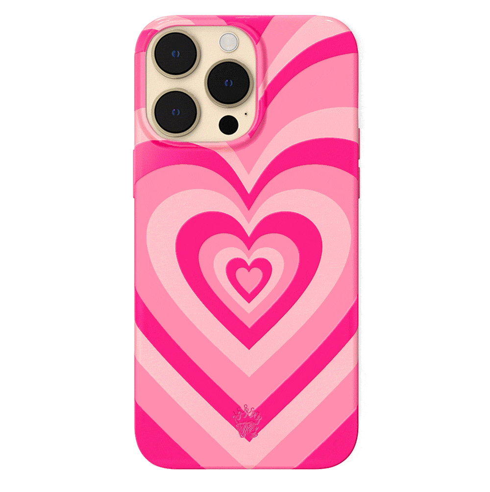 Cute Pink Sweethearts iPhone Case - Trendy Protective Cover for iPhone 13/14/15 Pro Max - Perfect Gift for Valentine's Day & Everyday Use