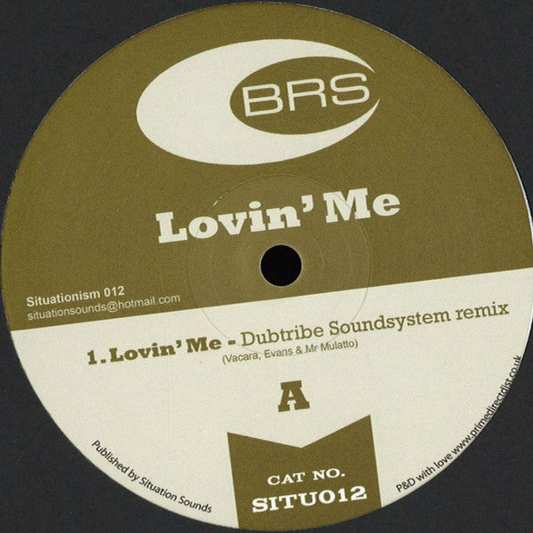 BRS – Lovin Me Situationism – SITU012 Vinyl Record | Limited Edition Indie Dance Music | Perfect for DJ Sets & Home Listening Parties