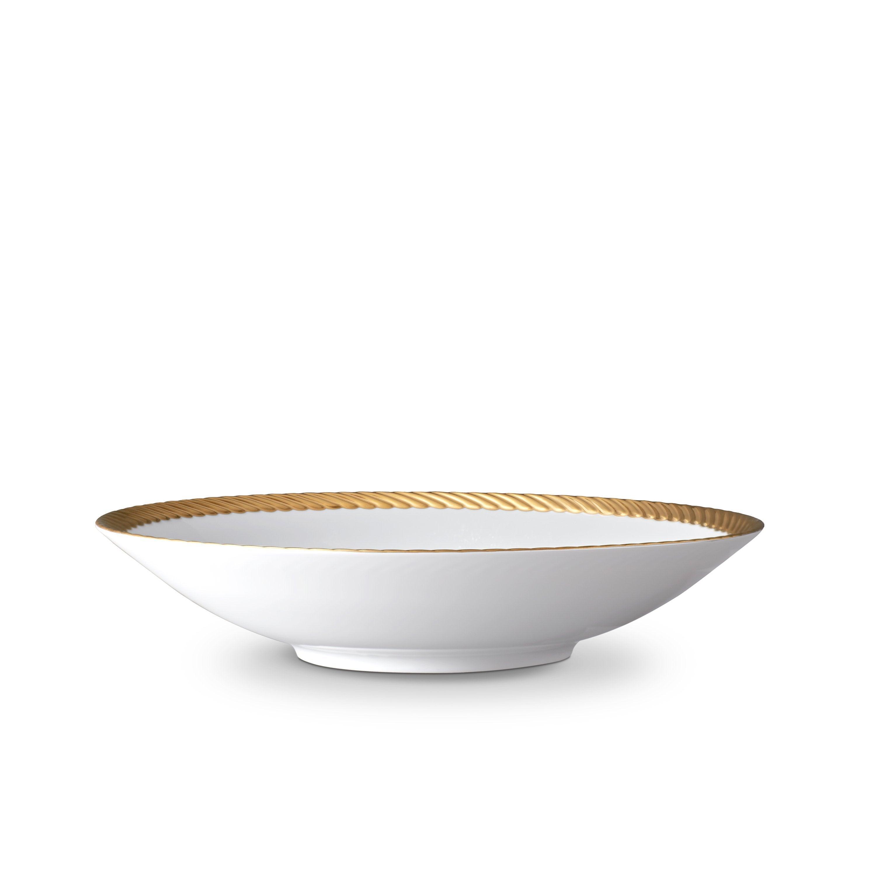 Premium Ceramic Soup Bowls with Handmade Cording - Elegant Dinnerware for Soup, Salad, Dessert | Perfect for Family Dinners, Restaurant Use & Gift Giving