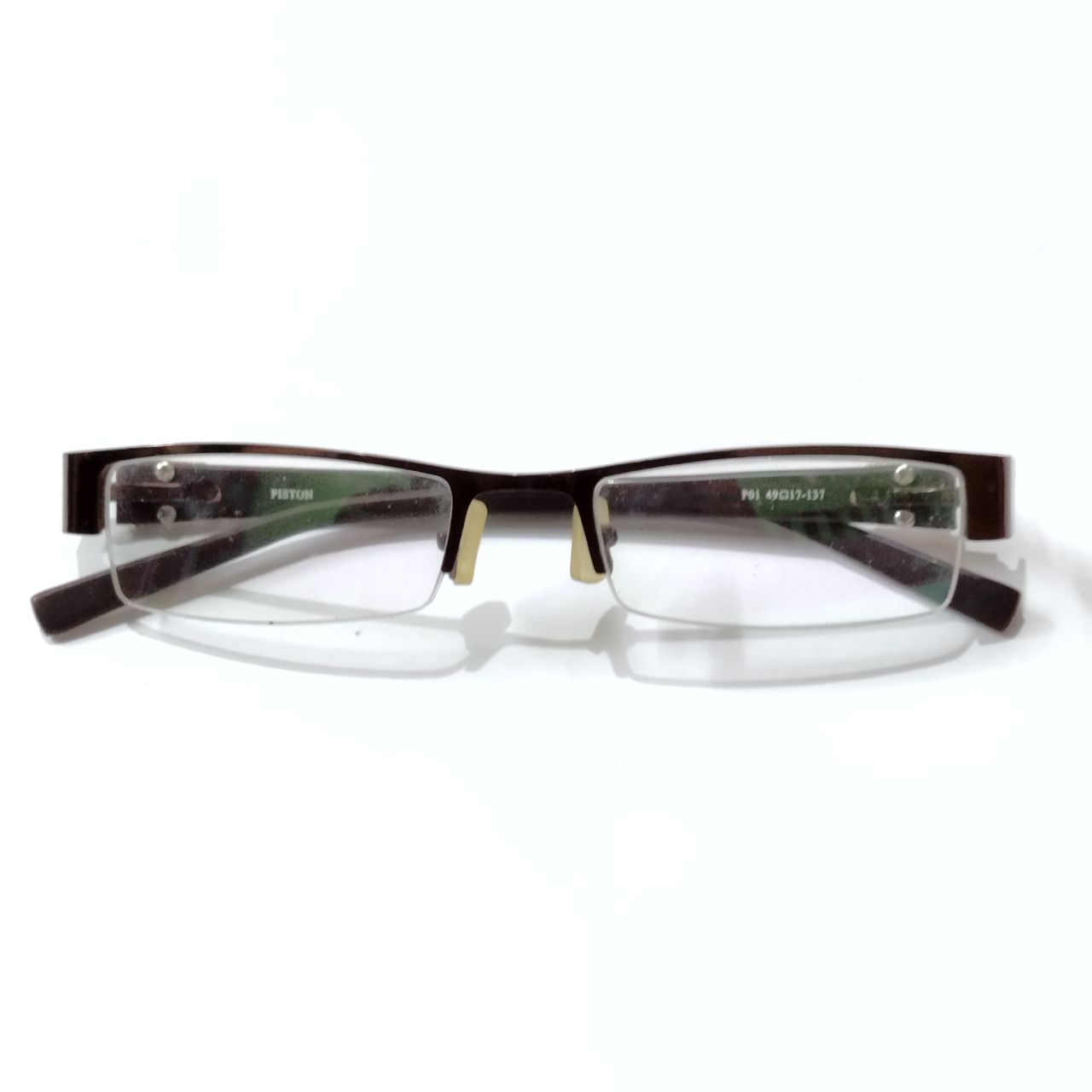 Stylish Wine Red Supra Spectacle Frame Glasses P01 - Trendy Eyewear for Men & Women | Perfect for Reading, Driving, and Fashion Accessories