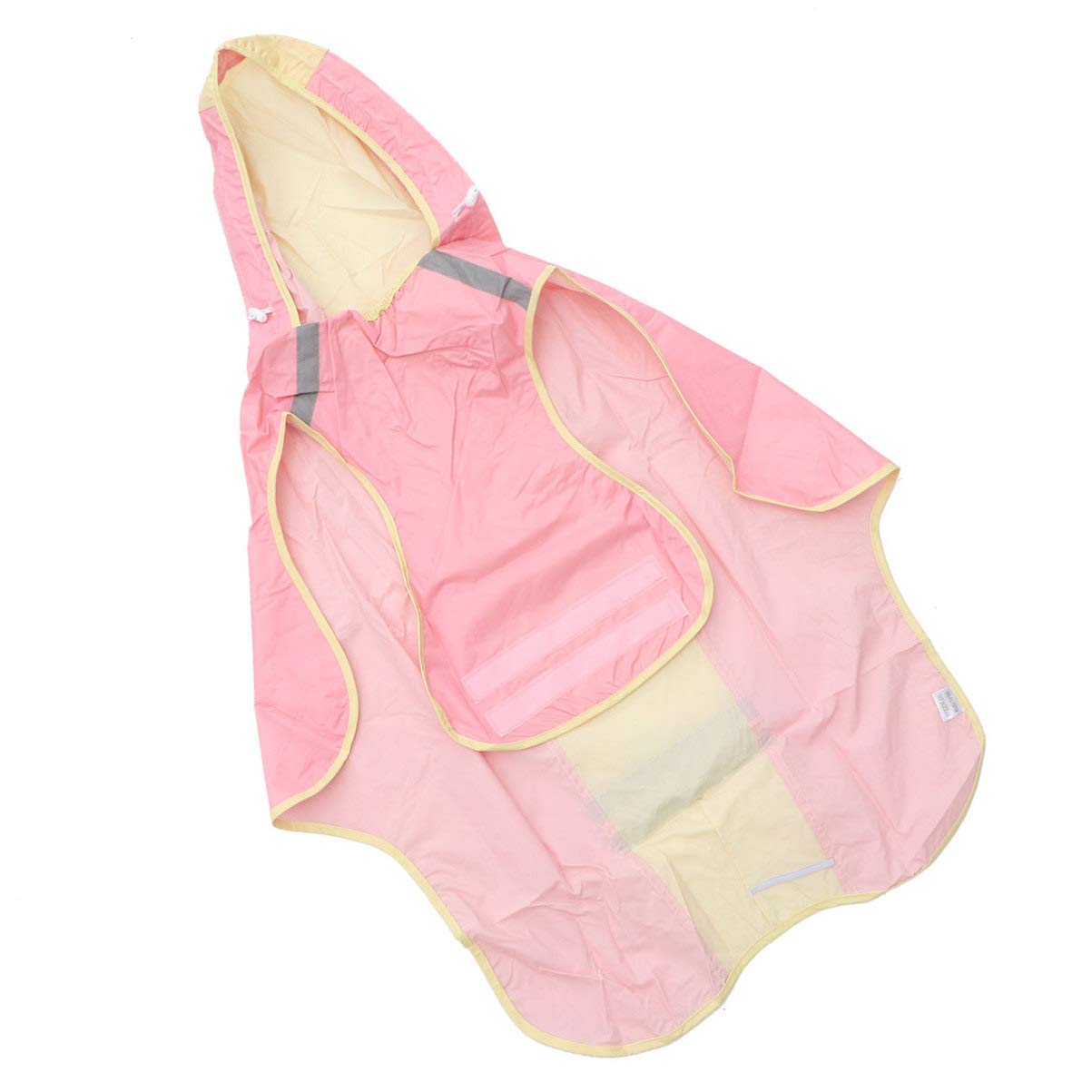 Balacoo Waterproof Dog Raincoat - Reflective Poncho for Greyhounds, Huskies & Puppies | Lightweight Dog Vest for Rainy Day Walks, Outdoor Adventures & Pet Safety