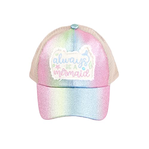 Always Be a Mermaid - Glitter Pink Multi