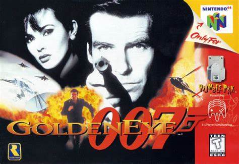 007 GoldenEye Nintendo 64 Game - Complete in Box (CIB) - Classic First-Person Shooter for Retro Gaming & Collectors - Perfect for Multiplayer Parties & Nostalgic Game Nights