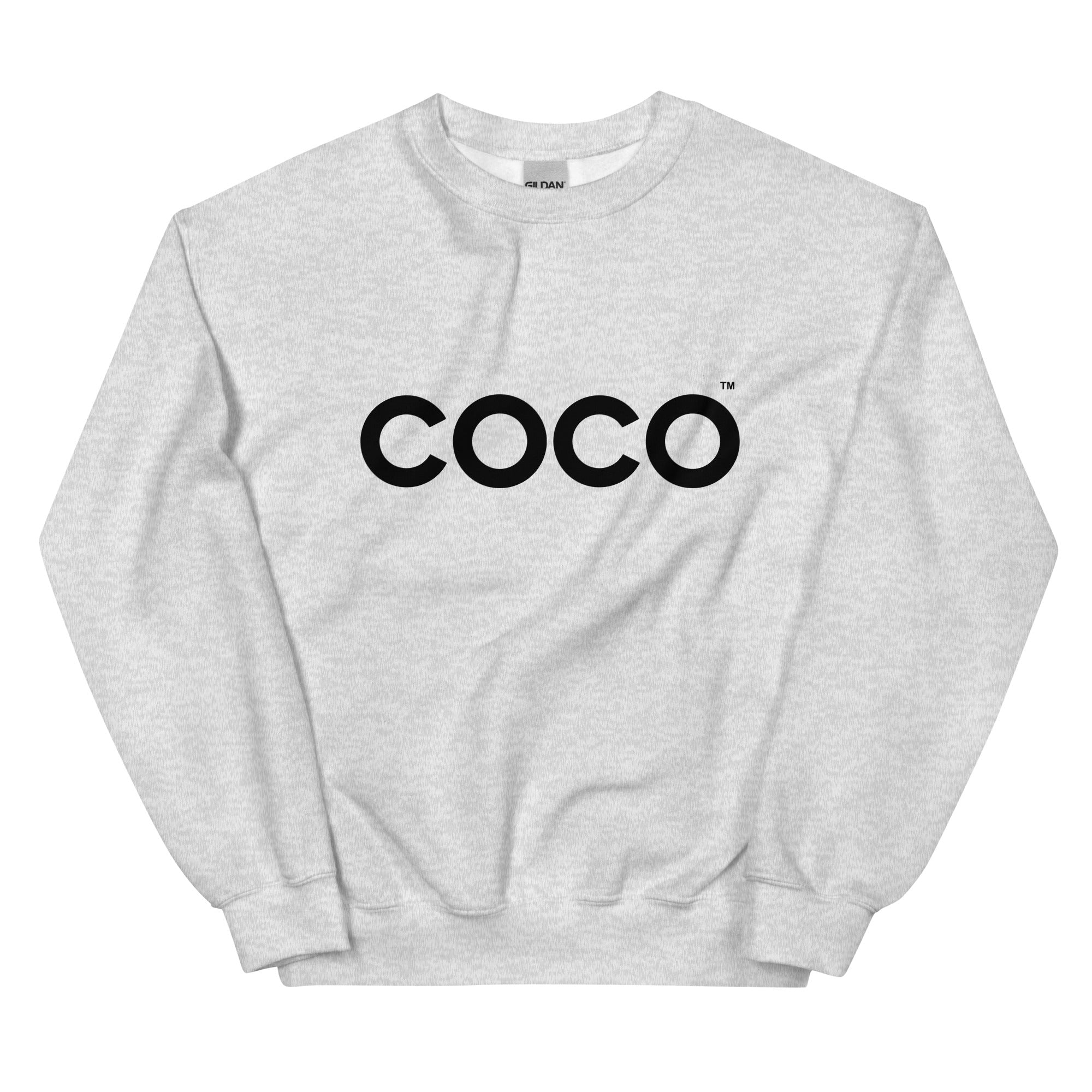 COCO Unisex Sweatshirt - Soft Cotton Pullover Hoodie for Men & Women | Casual Streetwear, Loungewear & Athleisure Outfit
