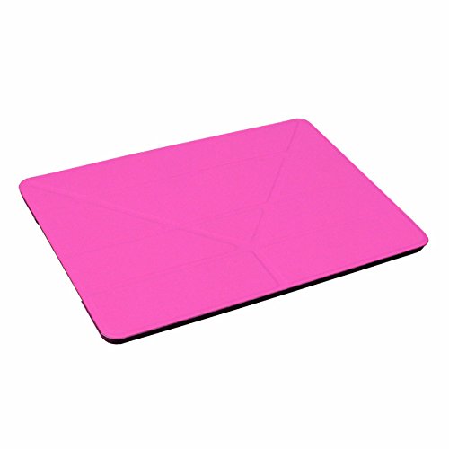 Maximal Power PU Leather Ultra Slim Folio Stand Case for Apple iPad 5 & iPad Air - Pink (POU IPADAIR/PK) | Protective Cover with Auto Sleep/Wake | Perfect for Work, Travel & Home Use