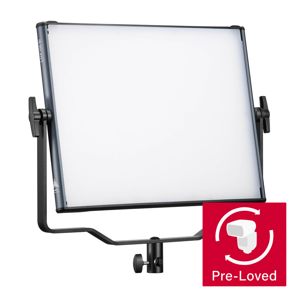 LDX100Bi 120W Bi-Color LED Panel Light with Adjustable Color Temperature - Perfect for Studio Photography, Video Production & Home Lighting