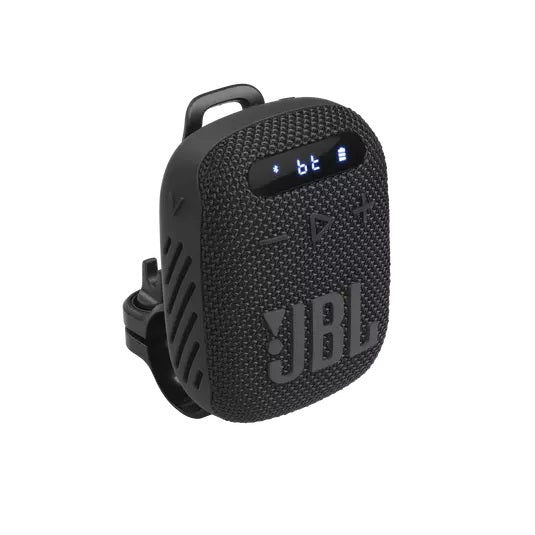 JBL WIND3AM Waterproof Bluetooth Bike Speaker with FM Radio - Perfect for Cycling, Motorcycling & Outdoor Adventures