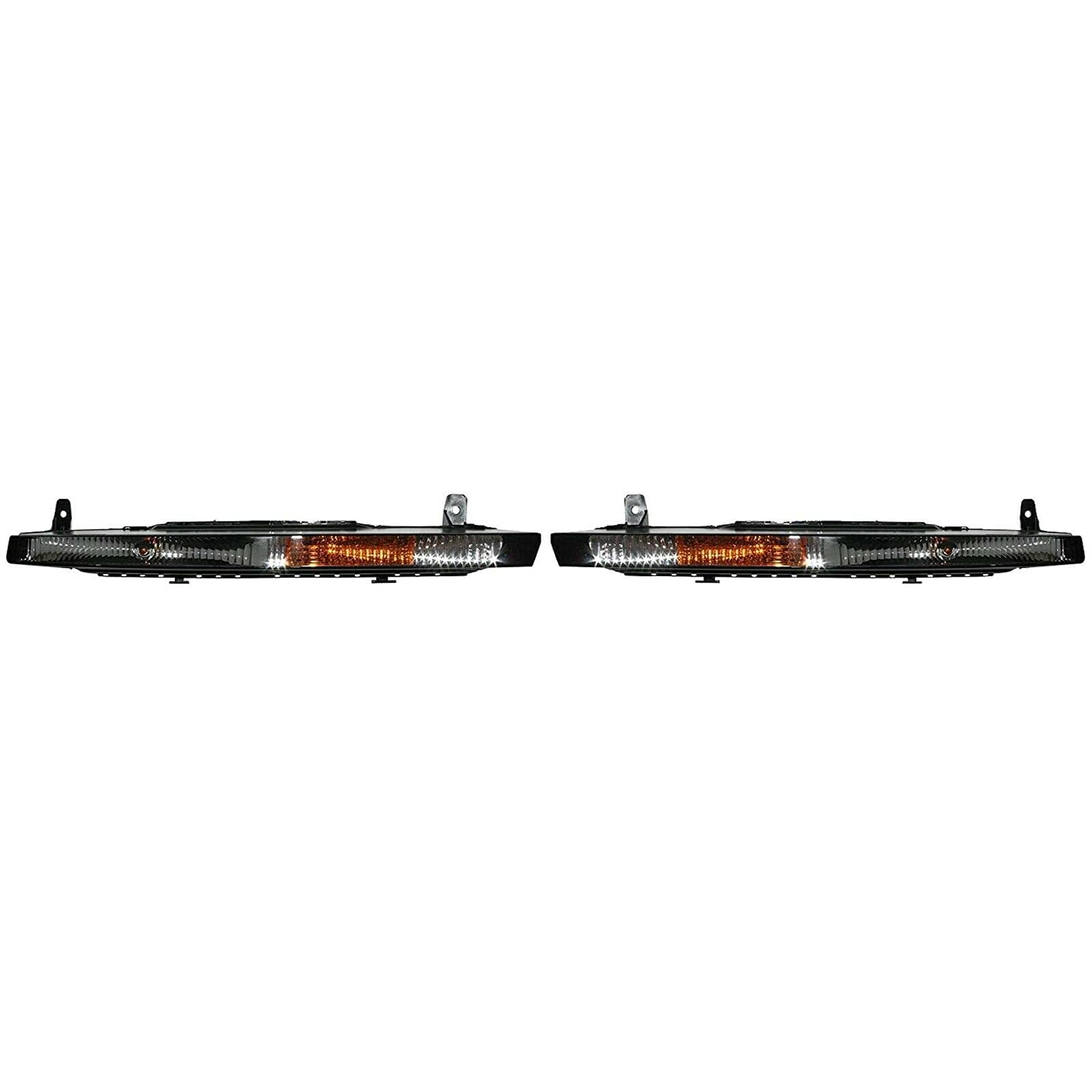 Audi Q7 Front Turn Signal Lights & Side Marker Assemblies - Replacement Pair Set of 2 | Durable Mechanics Choice for Enhanced Visibility & Safety | Perfect for Night Driving, Off-Road Adventures & Daily Commutes