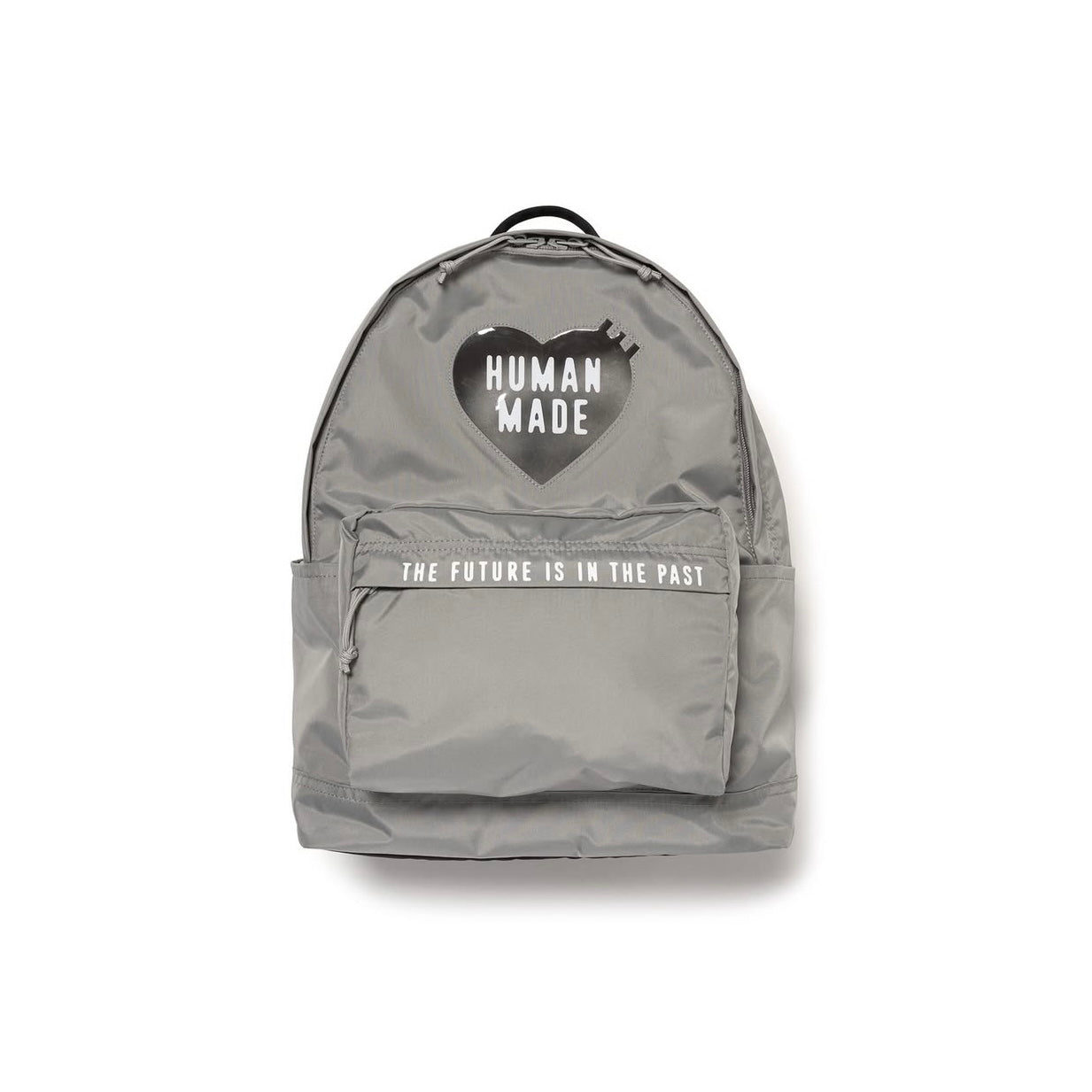 HUMAN MADE 25SS HEART BACKPACK GRAY (HM29GD017) - Stylish Unisex Casual Backpack for School, Travel & Everyday Use