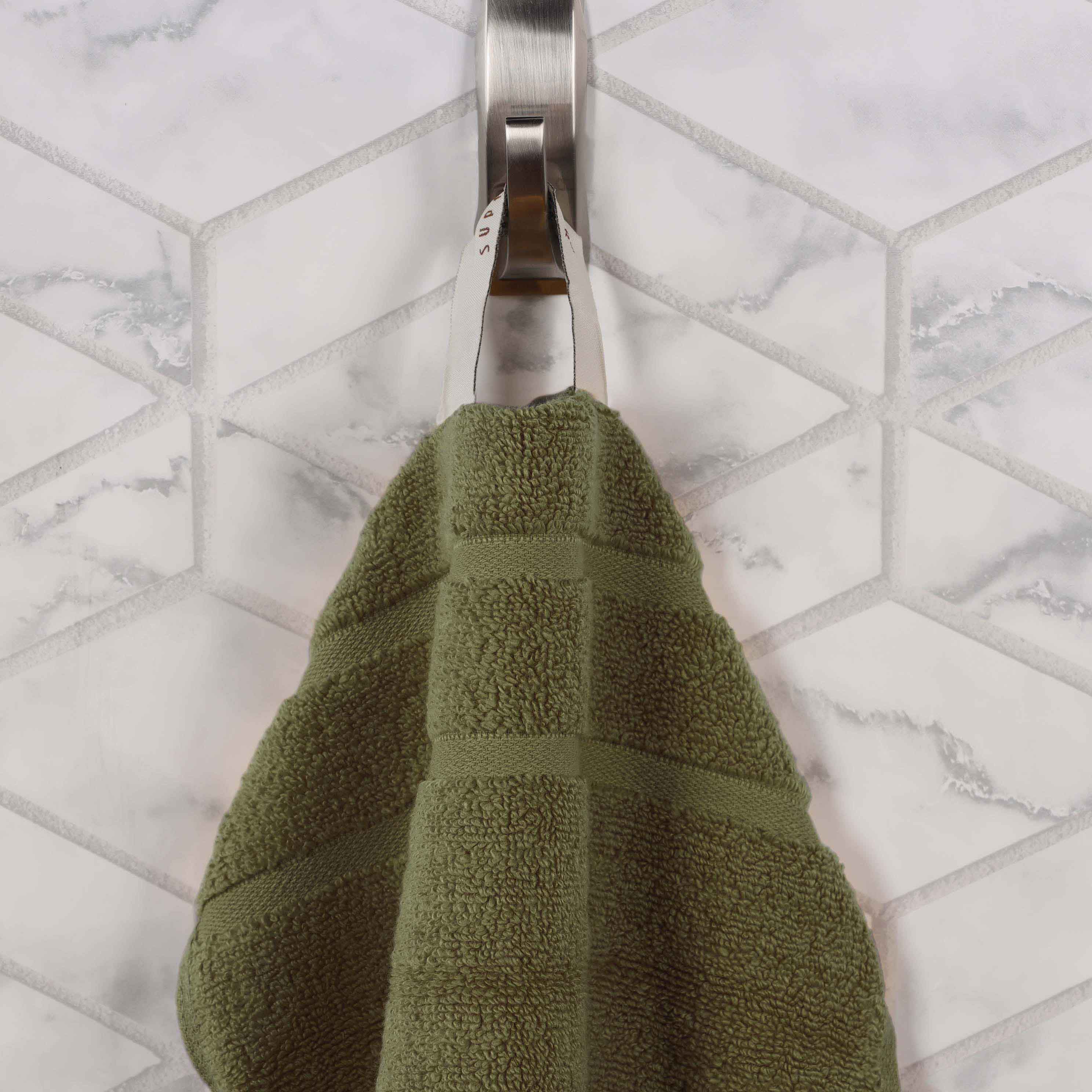 Premium Zero Twist Cotton Waffle Bath Towels - Ultra Soft & Absorbent Honeycomb Weave - Set of 3 for Spa, Bathroom & Beach Use