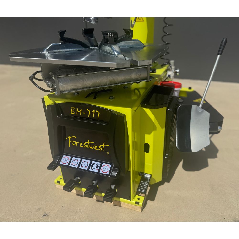 Forestwest 10 20 Professional Car Tire Changer BM717 - Heavy Duty Tire Machine for Auto Repair Shops & Home Garages - Perfect for Changing, Mounting & Balancing Tires on Cars, SUVs & Light Trucks
