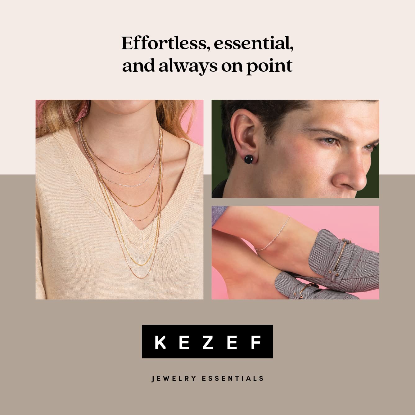 KEZEF Sterling Silver Twisted Curb Chain Bracelet & Anklet for Women - Premium Finish Rope Chain Jewelry - 7 to 11 Inch Adjustable - Elegant Gift for Birthday, Anniversary & Special Occasions