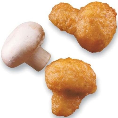 McCain Anchor Battered Mushroom - Crispy Breaded Appetizer, 2.5 Pound (6 per Case) - Perfect for Parties, Snacks & Restaurant Bulk Orders