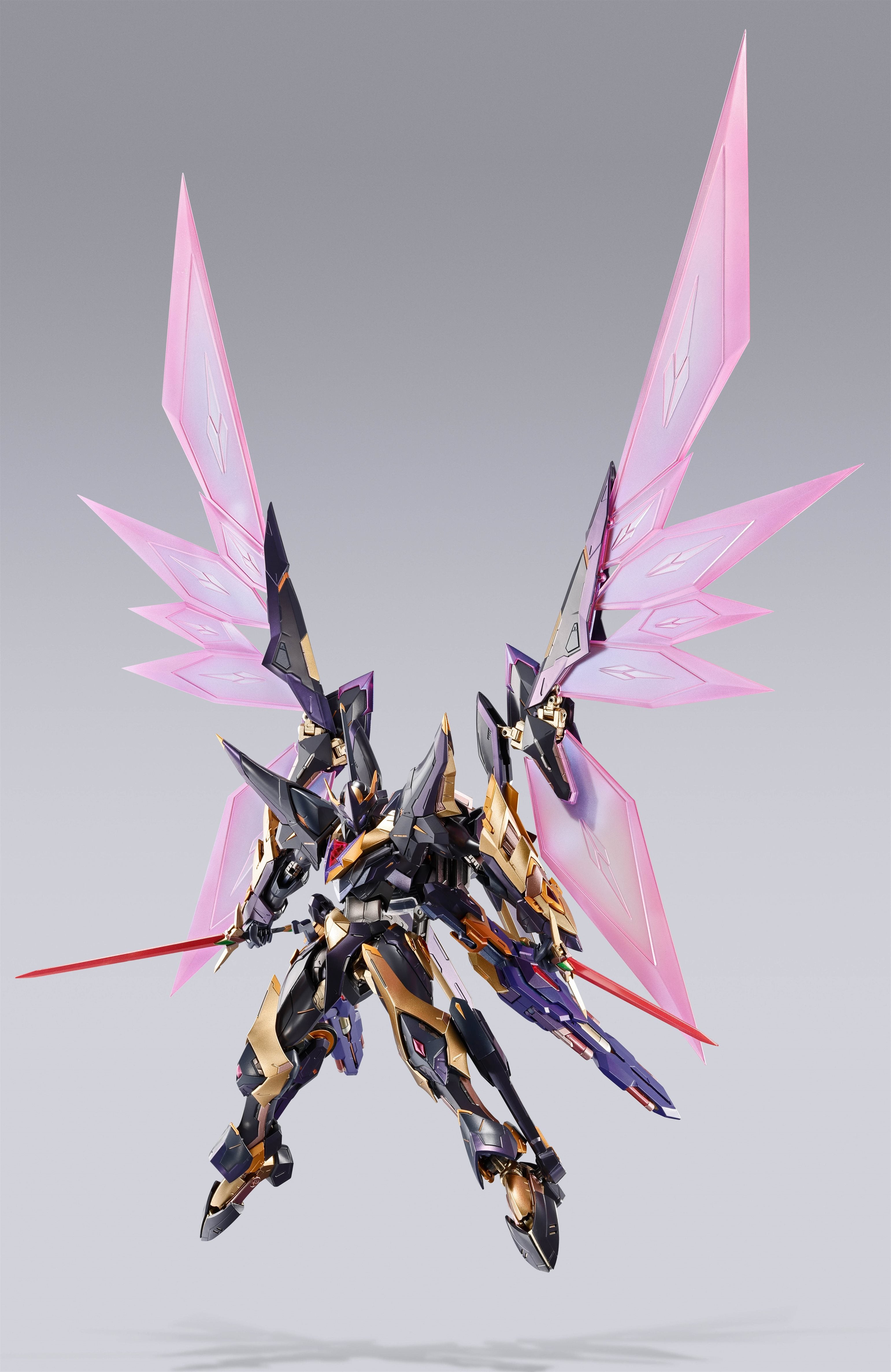 Bandai Metal Build Dragon Scale Code Geass: Lelouch of the Rebellion Lancelot Albion Zero Action Figure - Premium Collectible Anime Model for Display & Gifts | Perfect for Anime Fans & Collectors