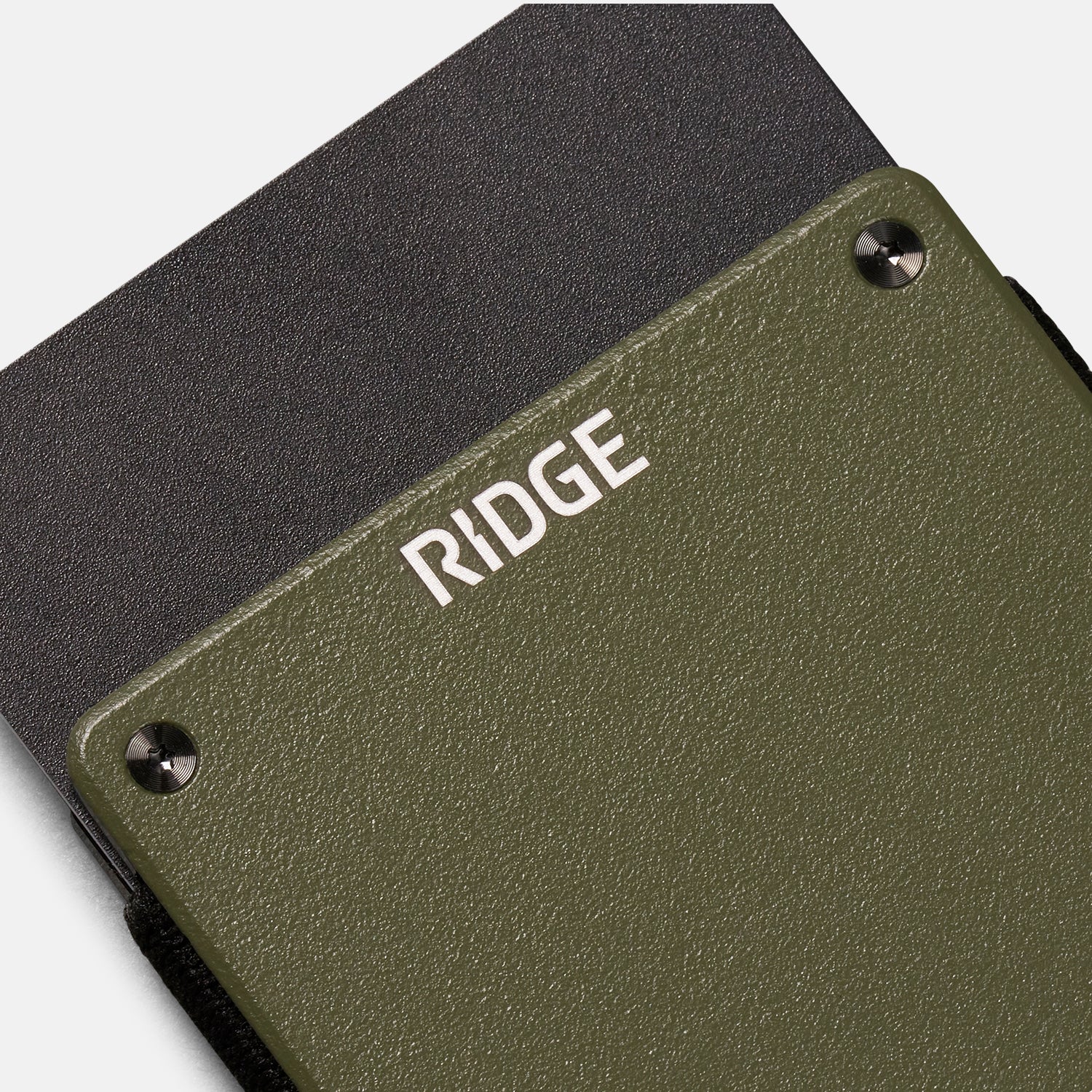 The Ridge Lite Slim Minimalist Wallet - Matte Olive Drab RFID Blocking for Men | Perfect for Travel, Everyday Carry & Outdoor Adventures