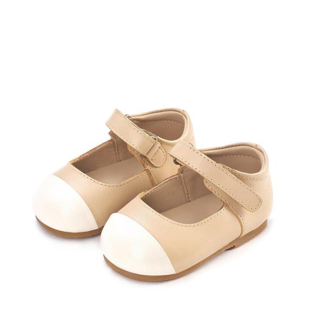 Jenny Beige & White Women's Casual Dress - Perfect for Summer Outings, Beach Vacations & Brunch Dates