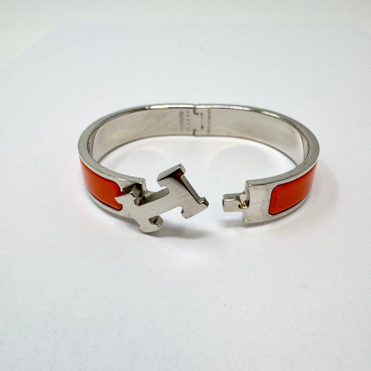 Hermes Clic H Bracelet - Luxury Gold/Silver Enamel Bangle for Women | Elegant Fashion Jewelry Gift for Her | Perfect for Parties, Weddings & Special Occasions