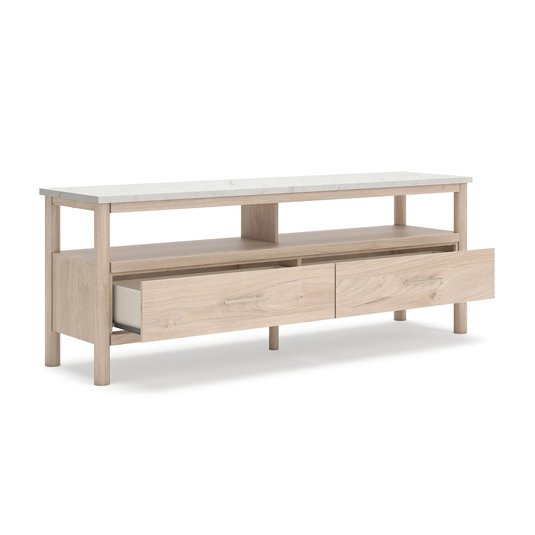 72 Inch TV Stand for Living Room - Modern Entertainment Center with Storage Shelves, Perfect for Flat Screen TVs up to 80 Inches - Ideal for Home Theater & Family Movie Nights