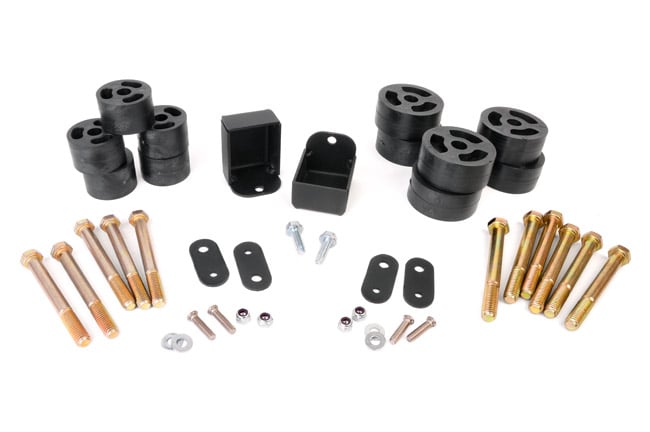 1.25 Inch Body Lift Kit for Jeep Wrangler YJ 4WD (1987-1995) - Heavy Duty Suspension Upgrade - Perfect for Off-Roading & Trail Adventures