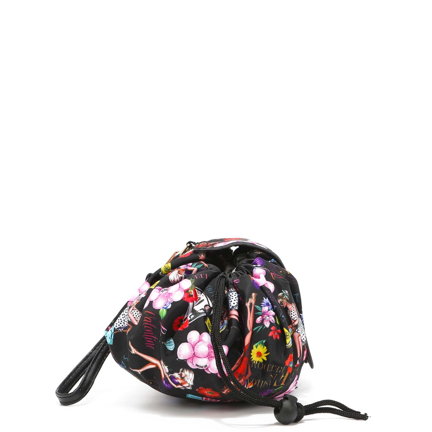 Drawstring Cosmetic Bag - Waterproof Makeup Pouch for Travel, Gym & Daily Essentials | Portable Toiletry Organizer for Women & Men