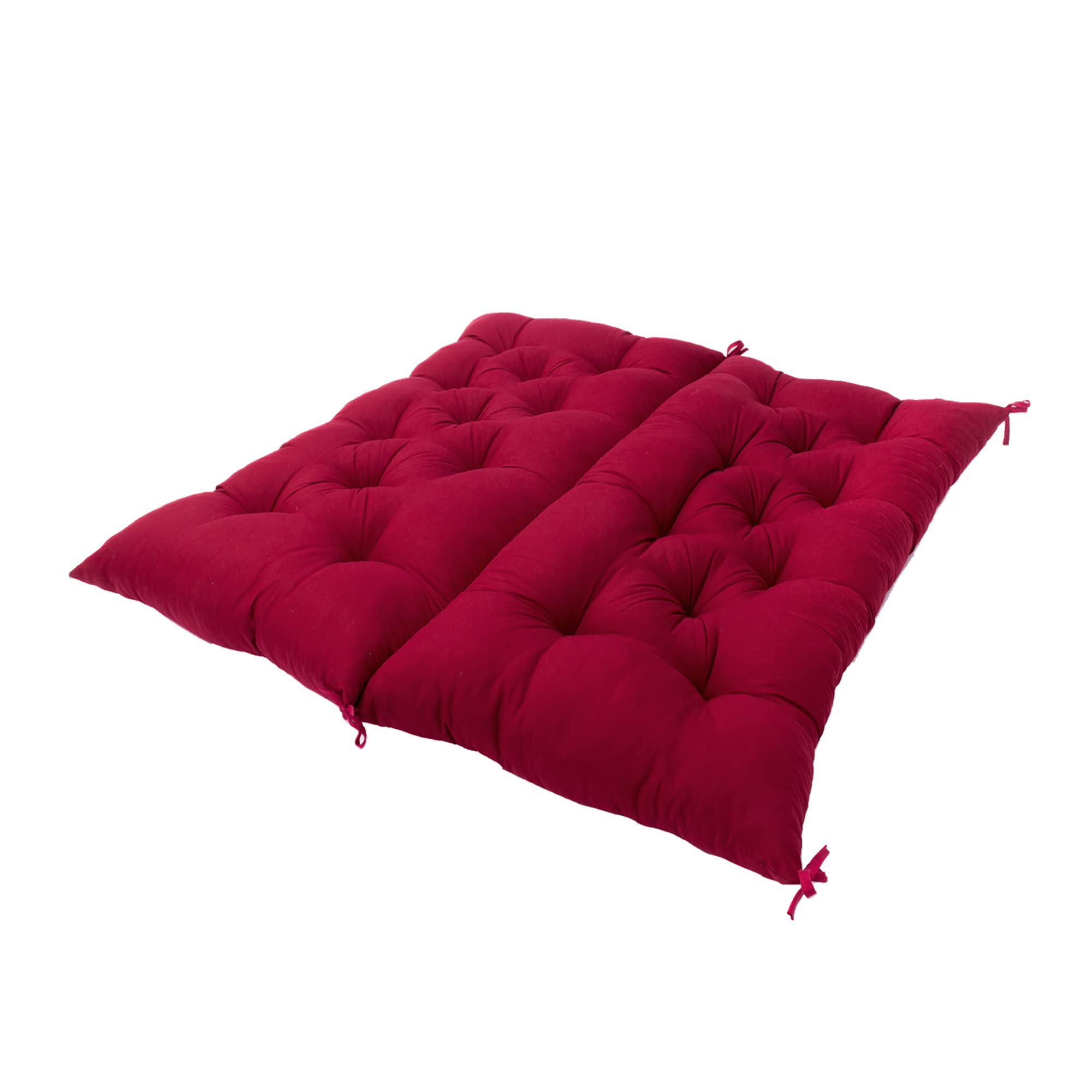 2-3 Seat Swing Chair Cushions with Ties - Waterproof Outdoor Patio Furniture Cushions for Garden, Porch & Deck - Comfortable Loveseat Bench Cushions with Backrest - Perfect for Relaxing, Sunbathing & Outdoor Lounging