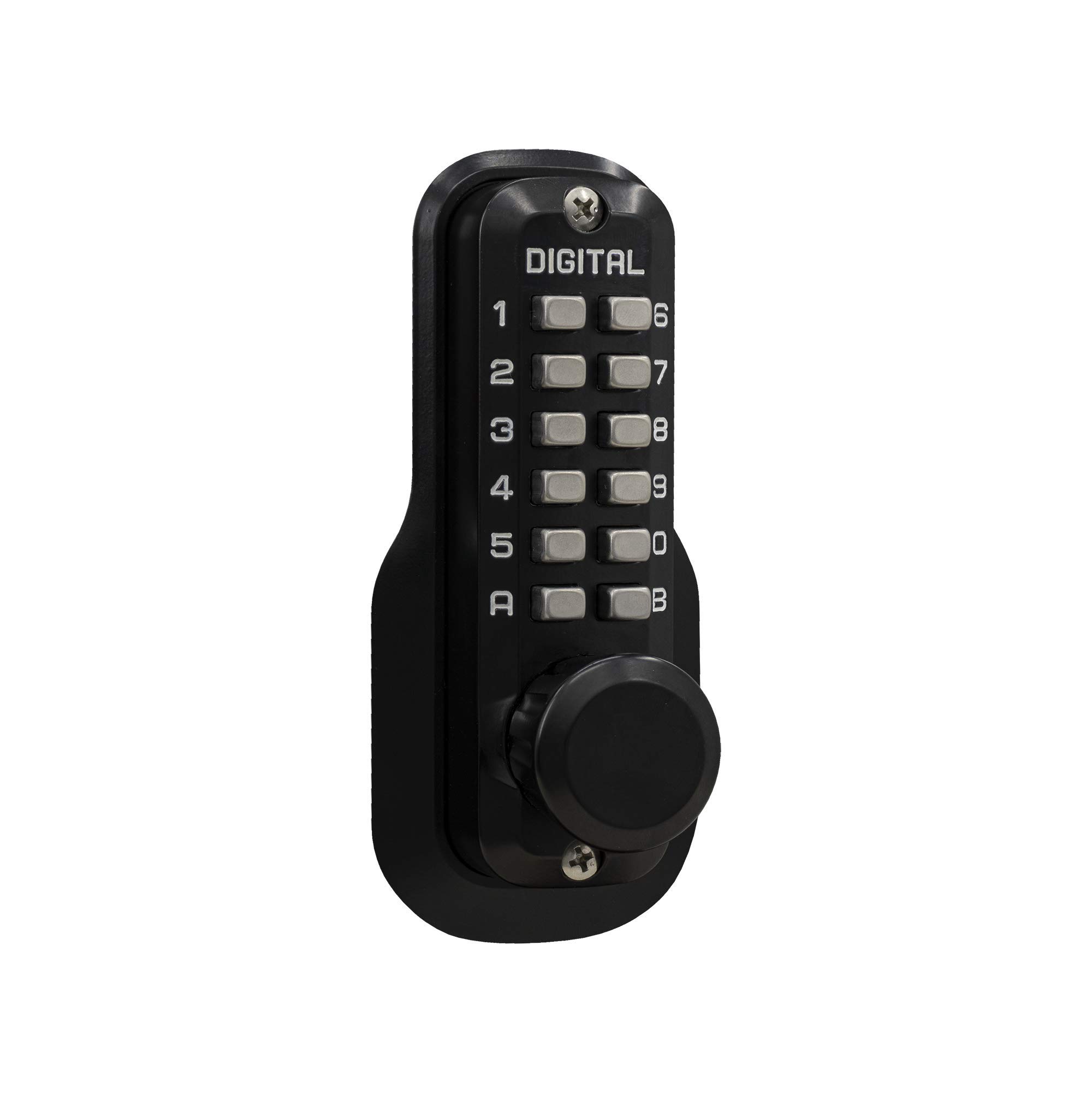 High Security M230JBDC Mechanical Keyless Spring Latch - Durable Door Lock for Commercial & Residential Use | Ideal for Storage Units, Sheds, and Garages