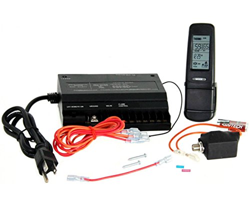 Skytech RCT-MLT-IV Universal Fireplace Remote Control System - Compatible with Heat & Glow & Robertshaw Gas Valves | Multi-Function Wireless Thermostat for Indoor Fireplaces | Perfect for Home Heating & Cozy Winter Nights