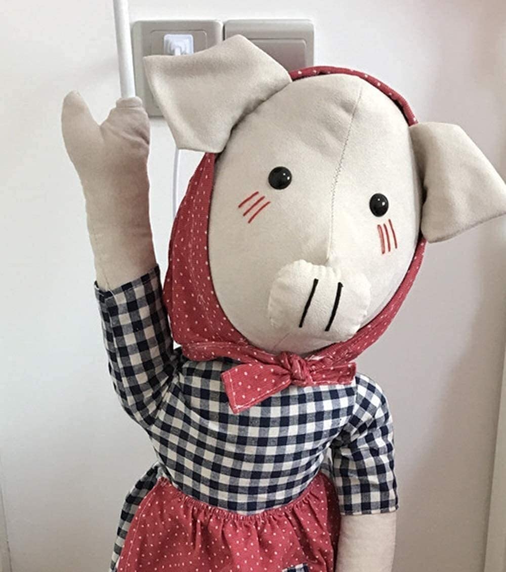 Modern Minimalist Cartoon Pig Floor Lamp - Adjustable Kids Room Light with Button Switch for Bedroom, Living Room & Study | Durable & Eye-Catching Home Decor for Reading, Gaming & Relaxation