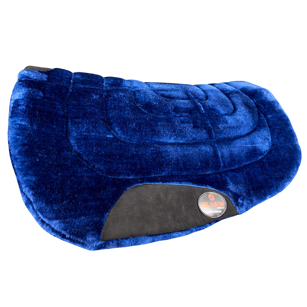 32X36 HILASON Western Endurance All-Purpose Fleece Saddle Pad for Horses - Comfortable & Durable Riding Pad for Trail, Ranch & Training Use