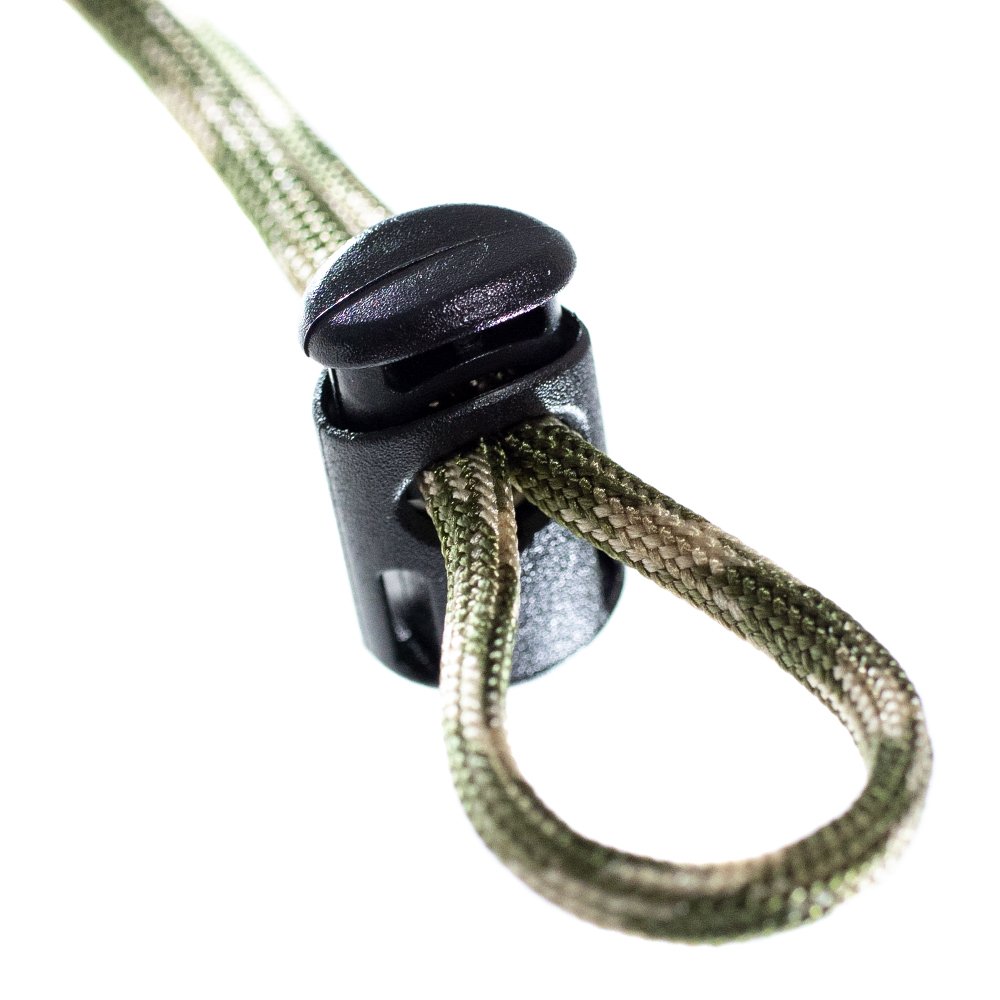 Paracord Planet Toaster Ellipse Cord Lock - 1000 Pack Heavy Duty String Stops for Outdoor Gear, Camping, Hiking & DIY Projects - Secure Drawstrings on Backpacks, Tents & Jackets