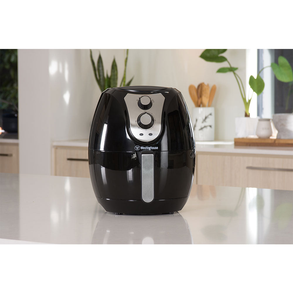 3.2L Opti Fry Air Fryer Oven - Healthy Oil-Free Cooking for French Fries, Chicken Wings & More - Perfect for Home, Kitchen & Small Spaces