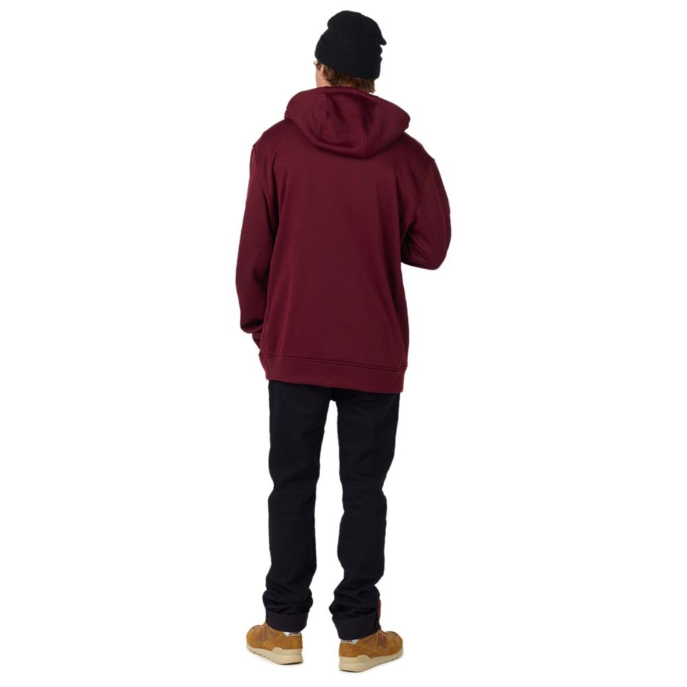 Burton MB Oak FZ Snowboard Jacket - Waterproof, Insulated Winter Coat for Men (Red) | Ideal for Skiing, Snowboarding & Cold Weather Outdoor Activities