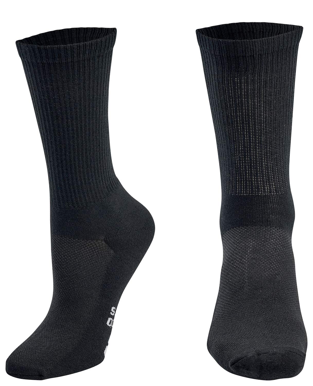 Men's Crew Socks - Comfortable Odor Eliminating & Moisture Wicking Athletic Socks for Running, Hiking & Everyday Wear