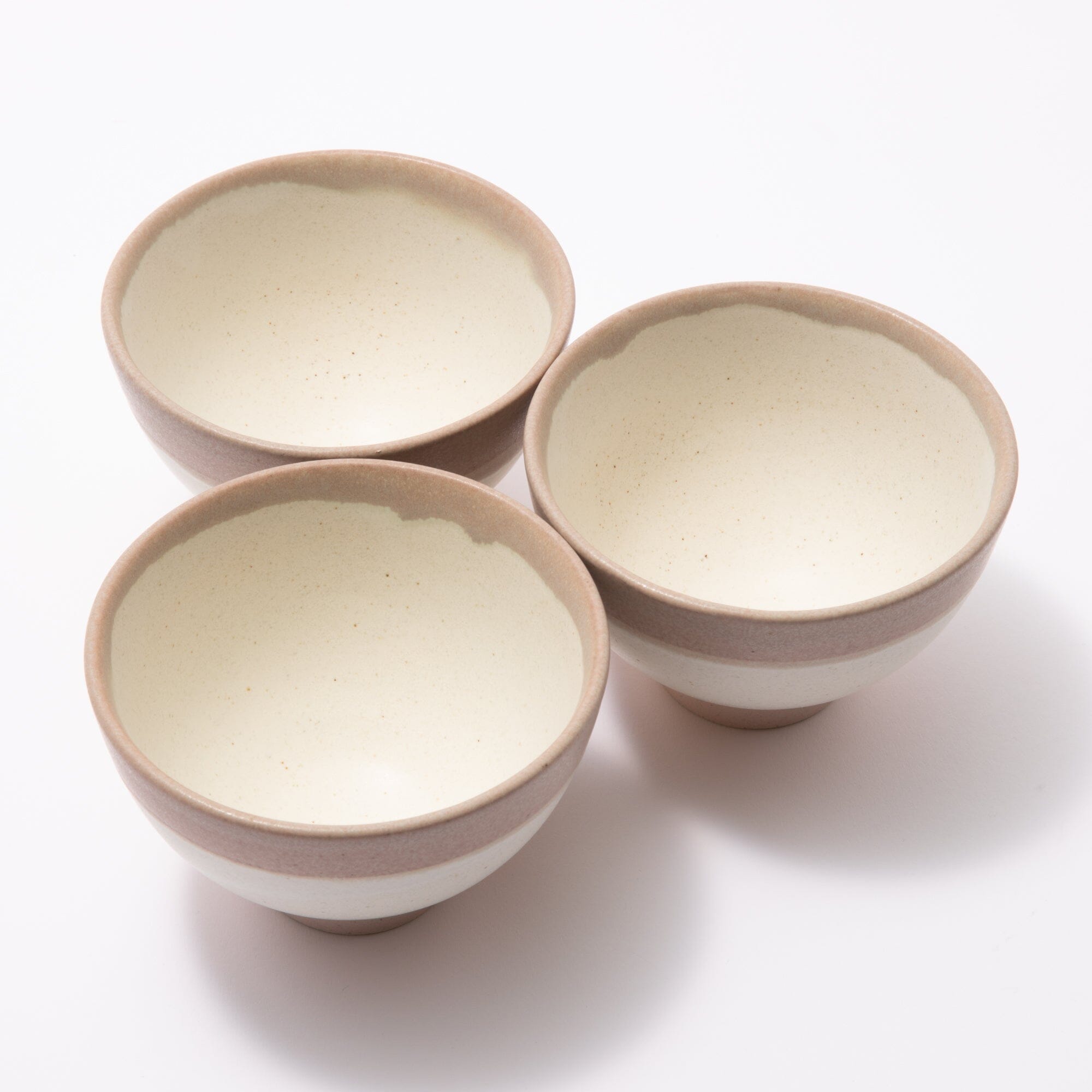 Premium Mino Rice Bowl with Separate Soak Compartment - Brown Ceramic Japanese Style Rice Cooker for Healthy Meals - Perfect for Meal Prep, Bento Boxes & Asian Cuisine