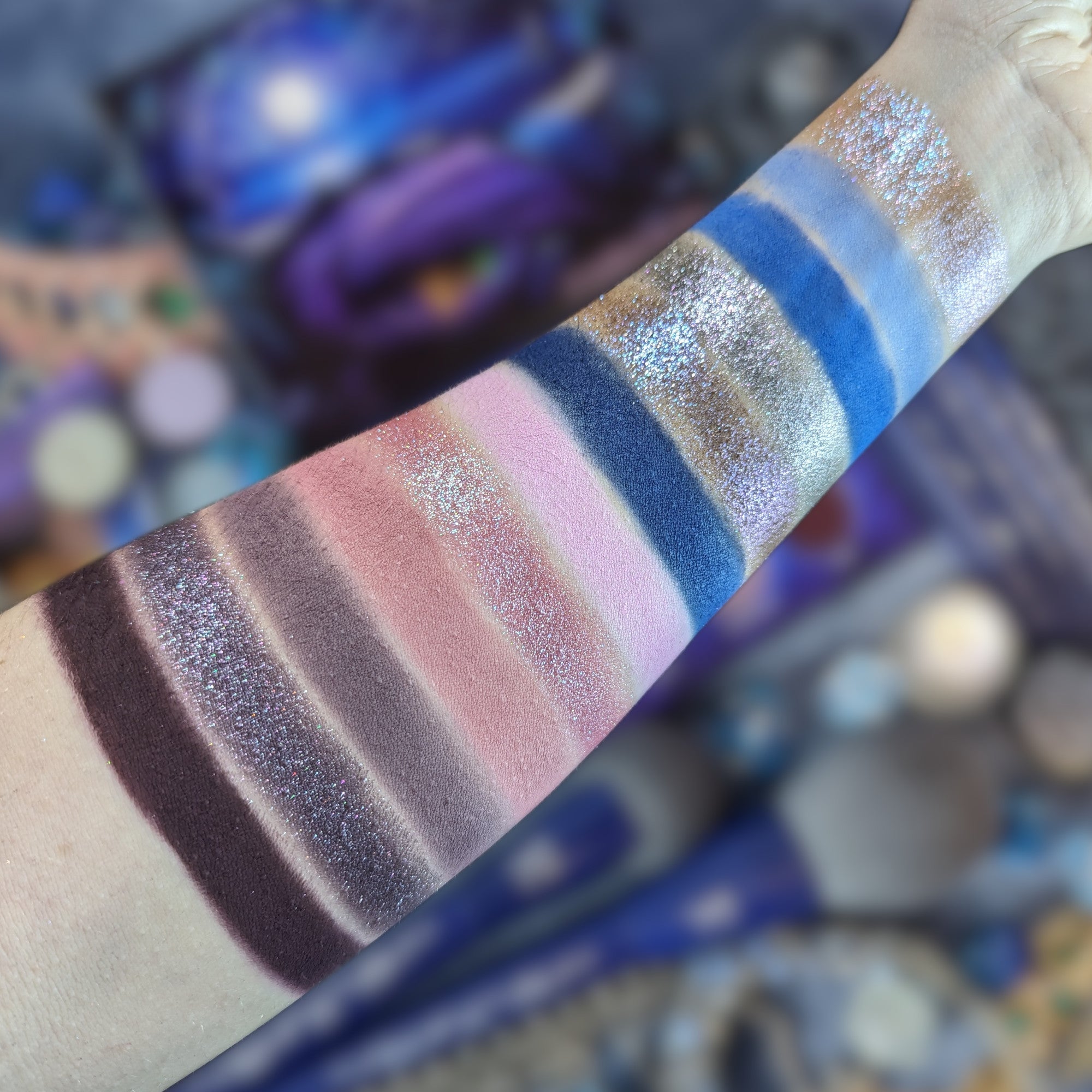 Cradled In Ice Eyeshadow Palette - 12 Matte & Shimmer Shades for Stunning Eye Makeup | Perfect for Winter & Holiday Looks | Vegan & Cruelty-Free