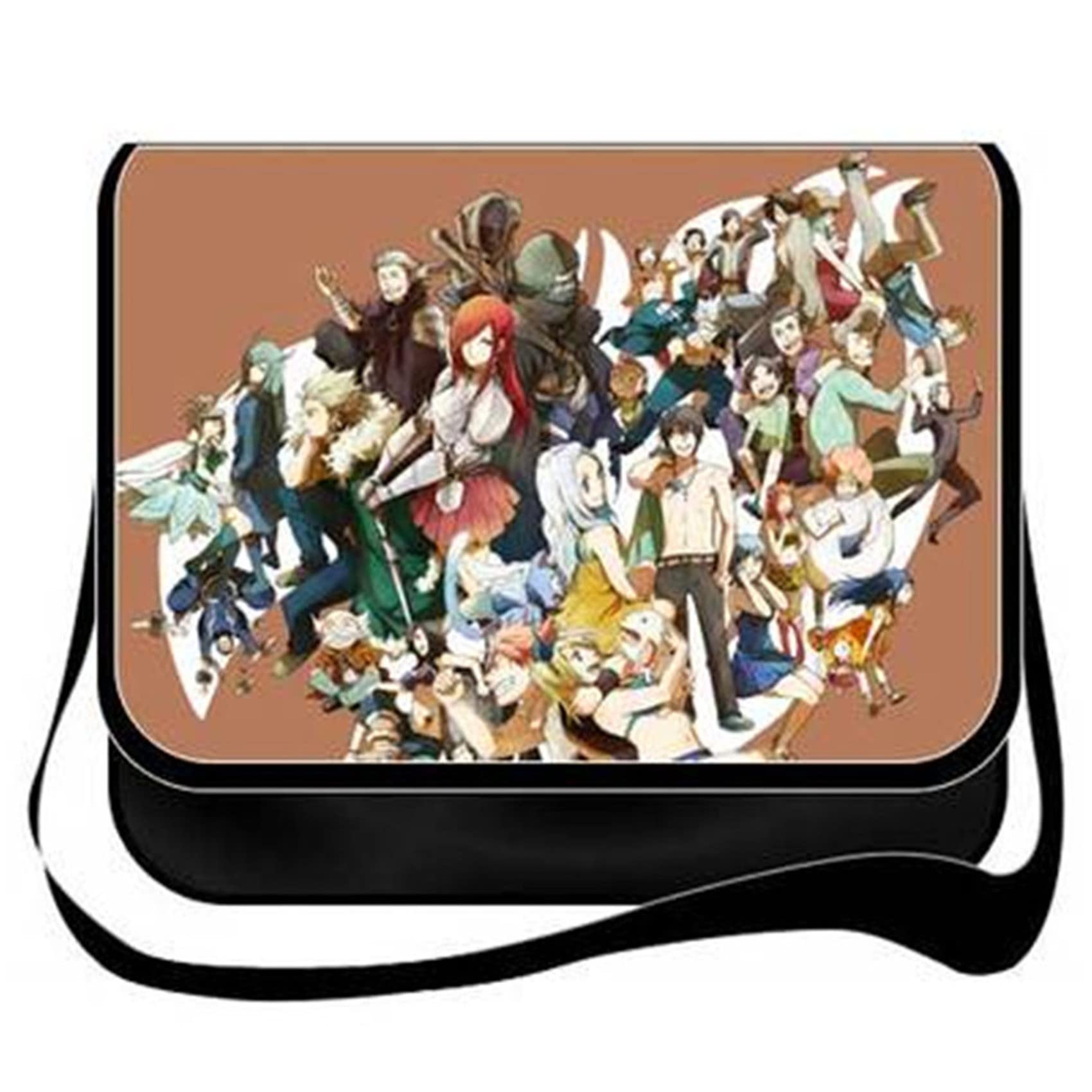 Fairy Tail Anime Messenger Bag - Stylish Crossbody Shoulder Tote for School & Travel