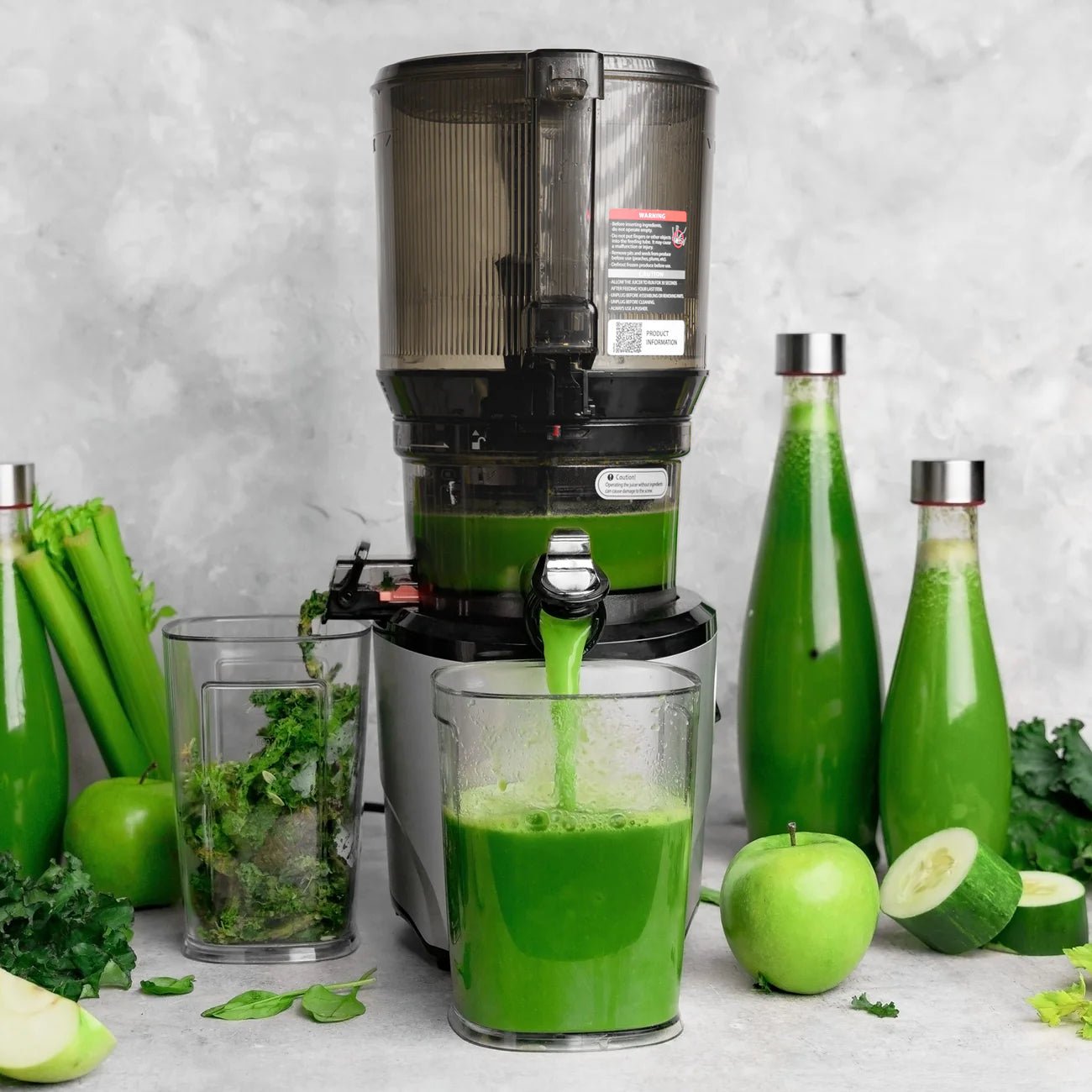 Kuvings Slow Juicer - Cold Press Juicer for Fruits & Vegetables - Quiet & Efficient Masticating Juicer for Healthy Juices - Perfect for Home, Office & Gym Use