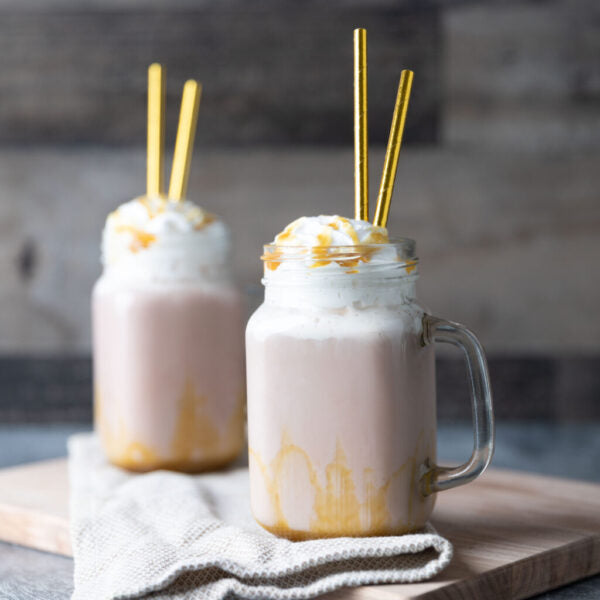 24 Pack Gold Paper Straws - Eco-Friendly Disposable Drinking Straws for Parties, Weddings, Cocktails & Home Use