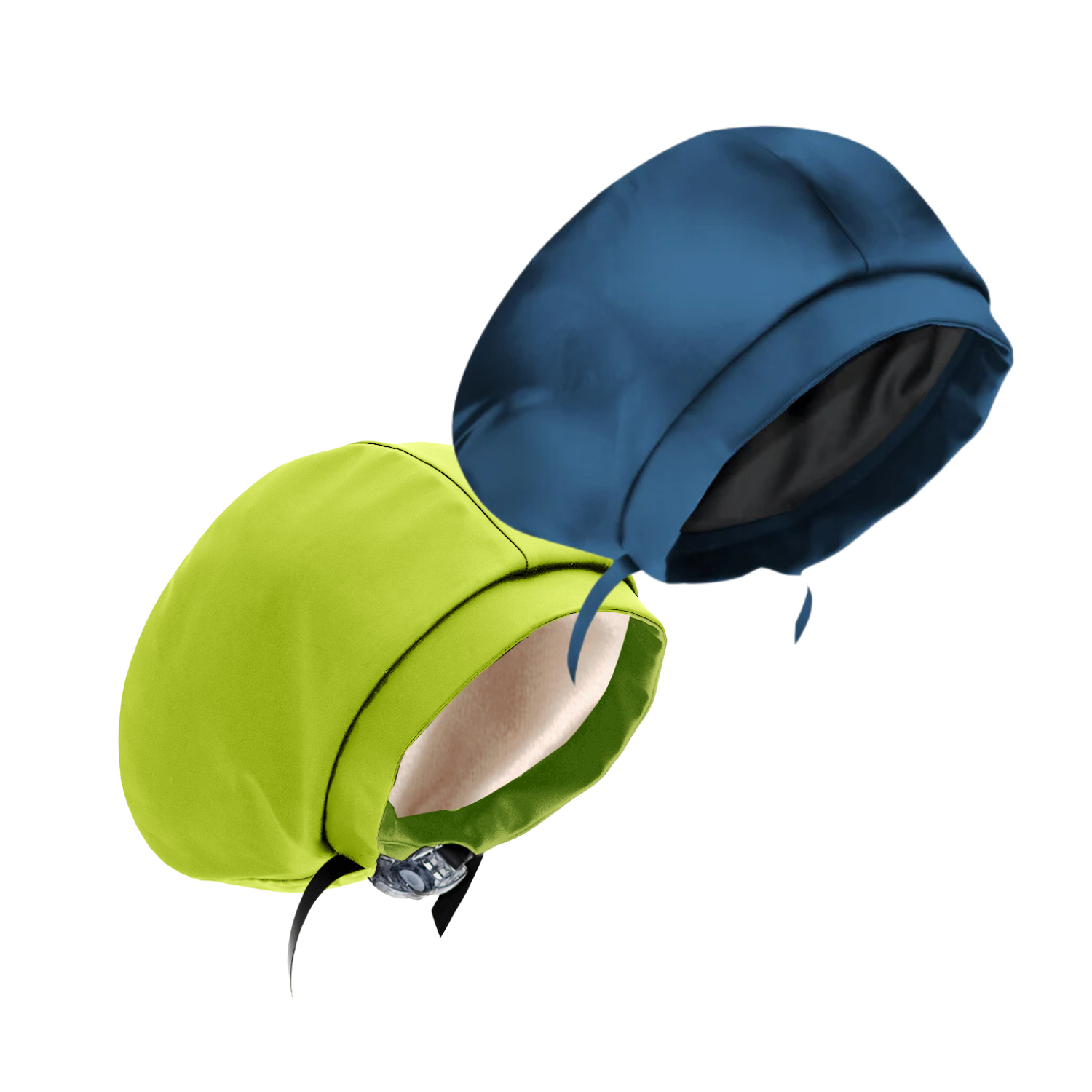 Waterproof Adjustable Kids Swim Cap with Satin Lining - Hairbrella (2 Pack) for Swimming Lessons, Beach Trips & Pool Protection