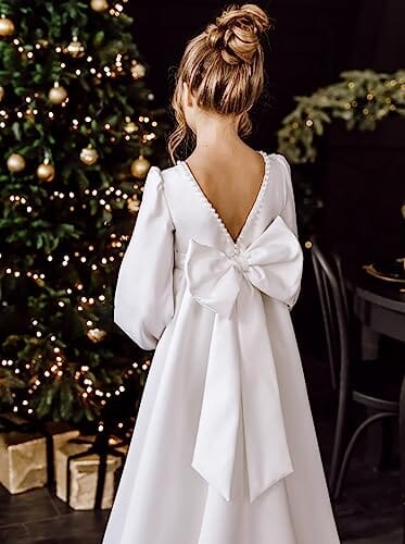 Beautiful White Communion Dresses for Girls - First Holy Communion Gowns & Church Ceremony Dresses
