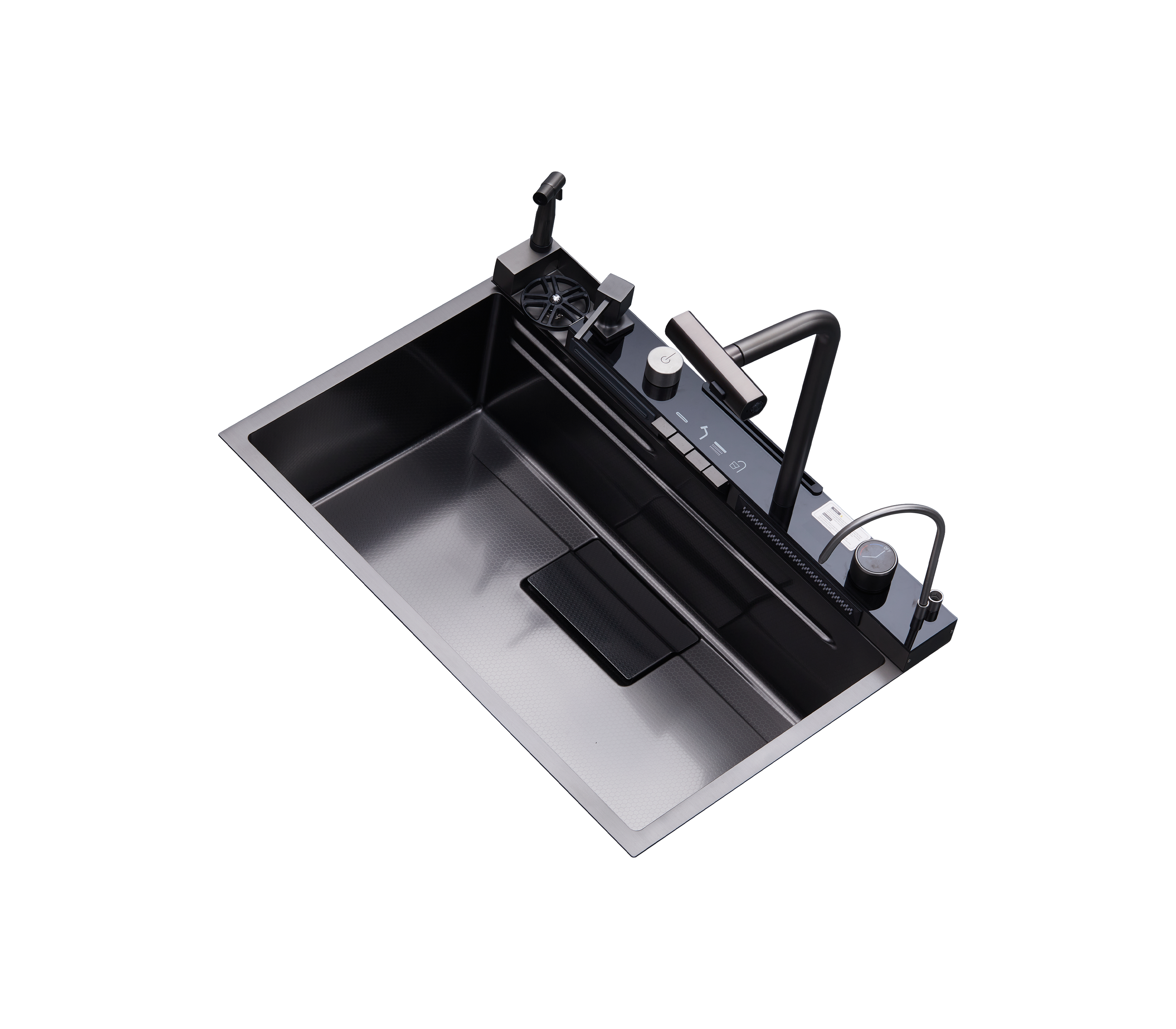 Capri 76 Single Bowl Stainless Steel Kitchen Sink with Accessories - Drija - Perfect for Modern Kitchens & Easy Dishwashing