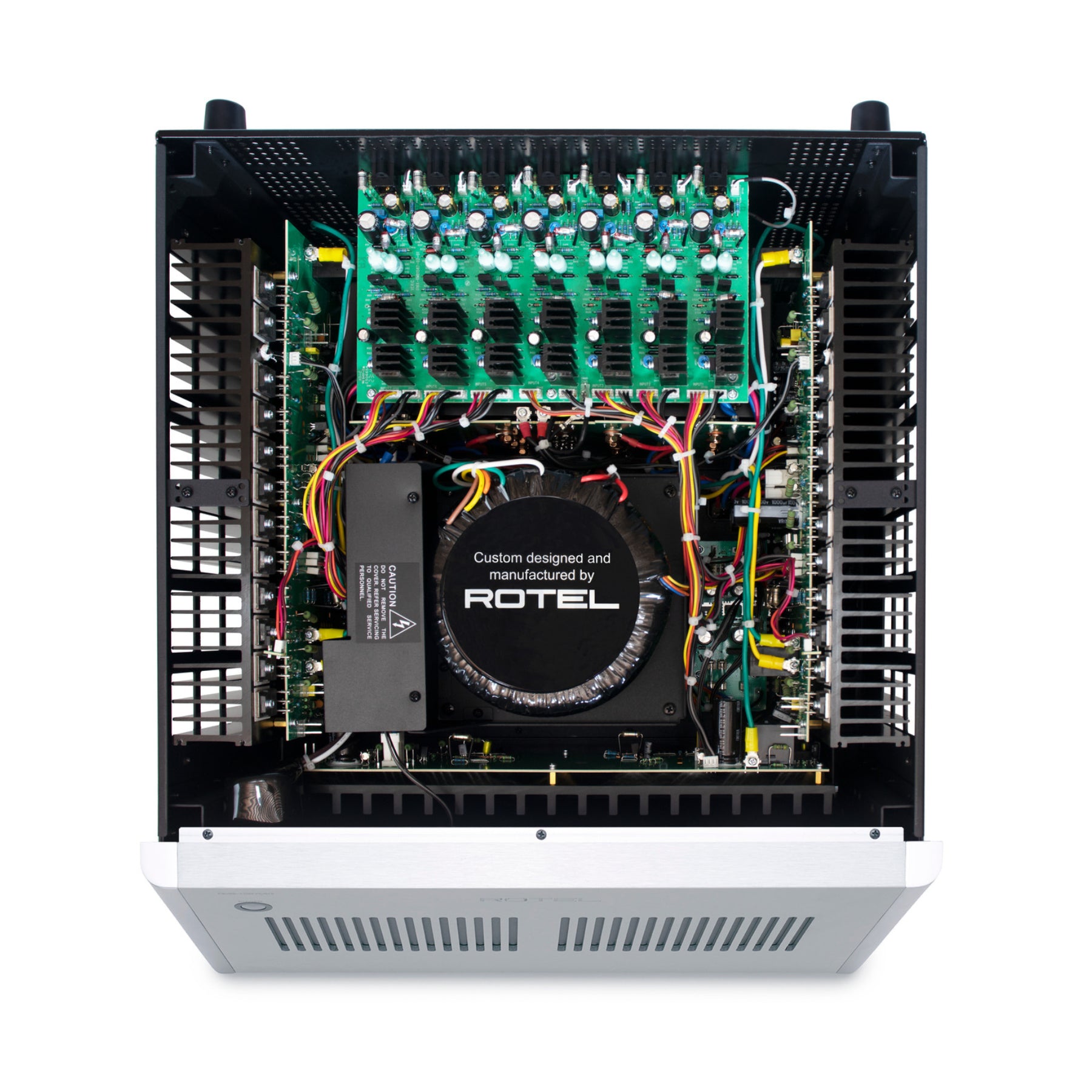 Rotel RMB-1587 MK2 7-Channel Power Amplifier - High-Performance Home Theater Audio System for Movies, Music & Gaming