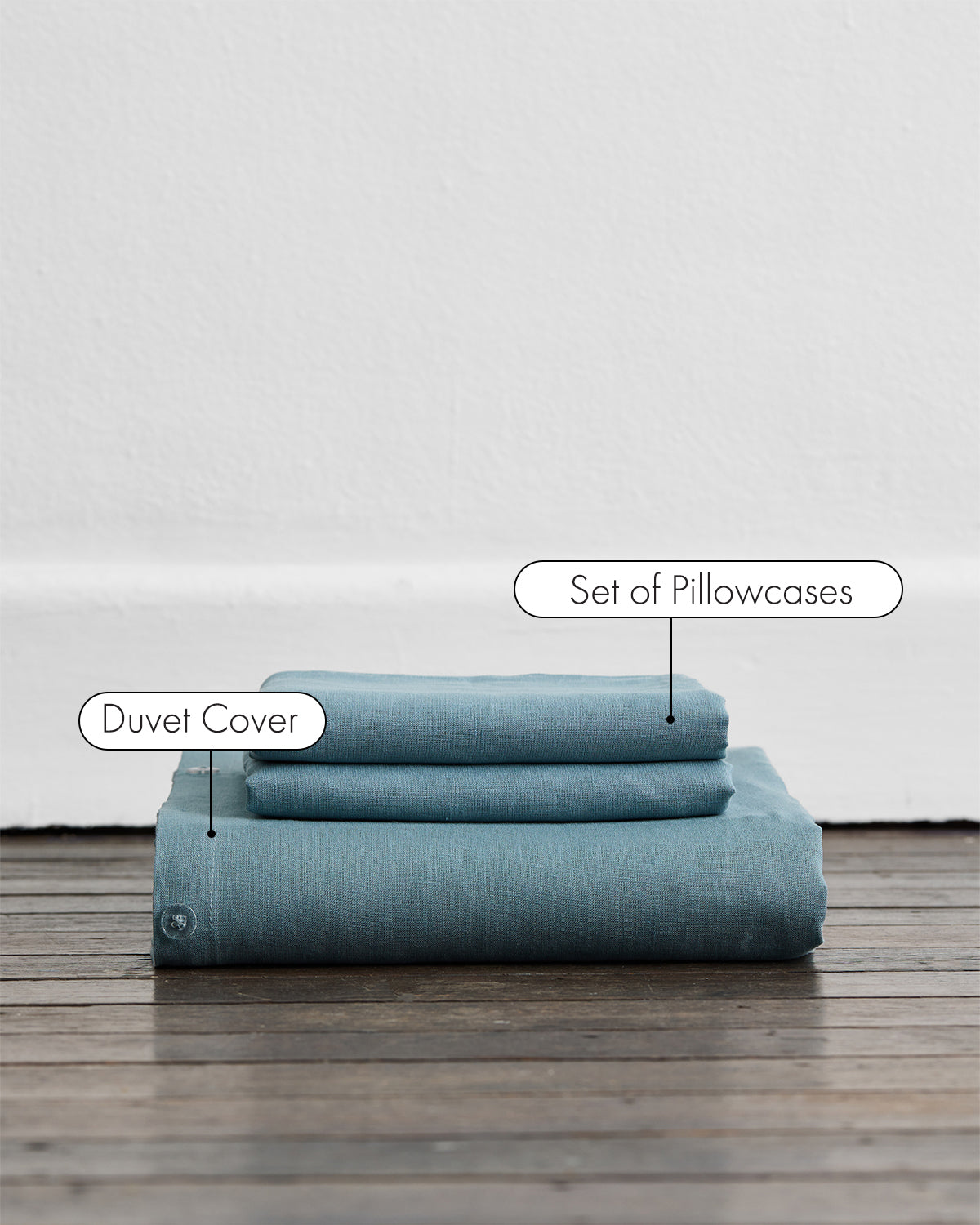 Premium 100% French Flax Linen Duvet Cover Set - Breathable & Hypoallergenic Bedding for All Seasons | Perfect for Master Bedroom, Guest Room & Airbnb