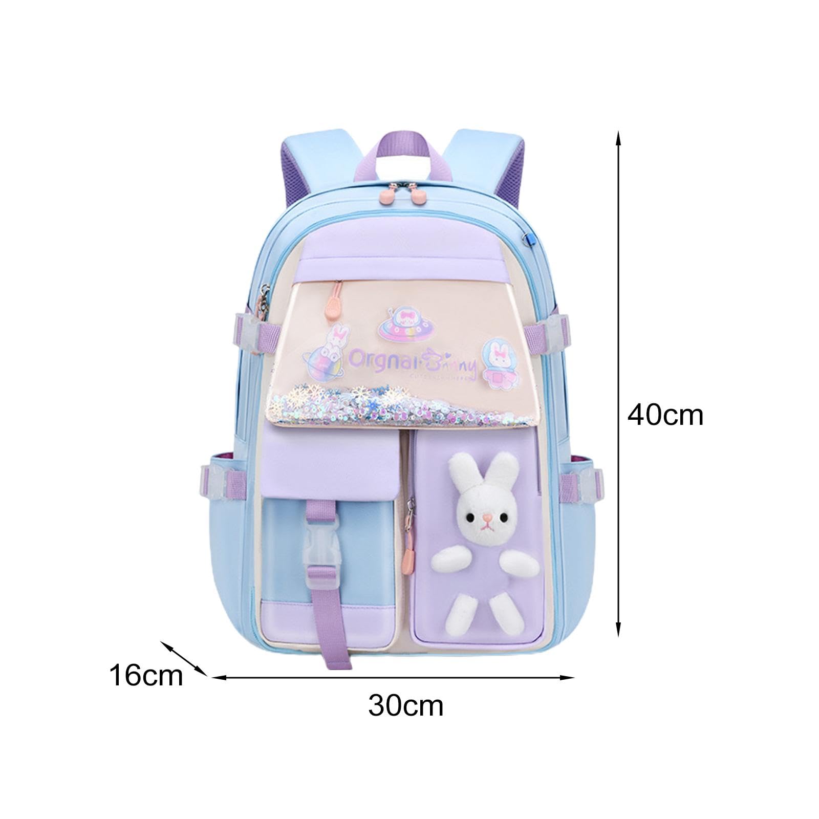 MYADDICTION Kids Backpack - Lightweight School Backpack for Boys & Girls, Durable Casual Daypack with Adjustable Straps, Blue - Perfect for School, Travel & Outdoor Adventures