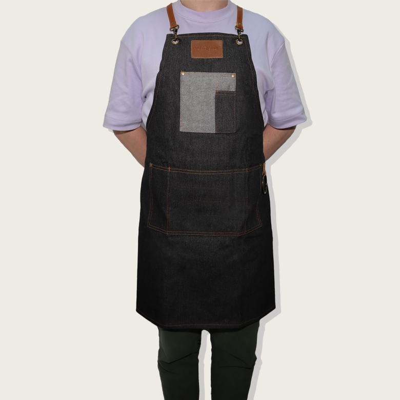 Professional Barber Apron for Hair Stylists - Waterproof & Adjustable Waist Strap - Perfect for Haircuts, Shaving & Grooming Salon Use