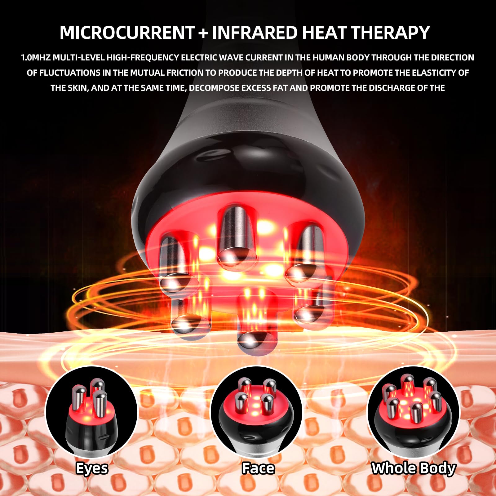 Multifunctional Body Massager for Cellulite Reduction & Skin Tightening – Perfect for Home Spa, Post-Workout Recovery & Beauty Treatments