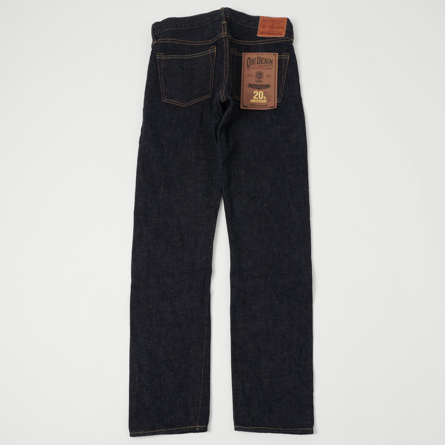 ONI 544 20th Anniversary Blue Cast Slim Straight Jeans - One Wash Denim for Men | Perfect for Casual Wear, Office & Everyday Outfits