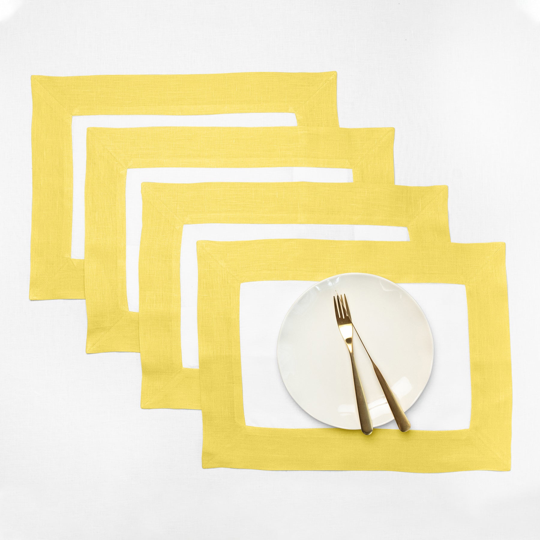 Stylish Contempo Placemats Set of 4 - Waterproof & Heat-Resistant Modern Table Mats for Dining Room, Kitchen, or Party Decor - Perfect for Everyday Use, Entertaining & Holiday Gatherings